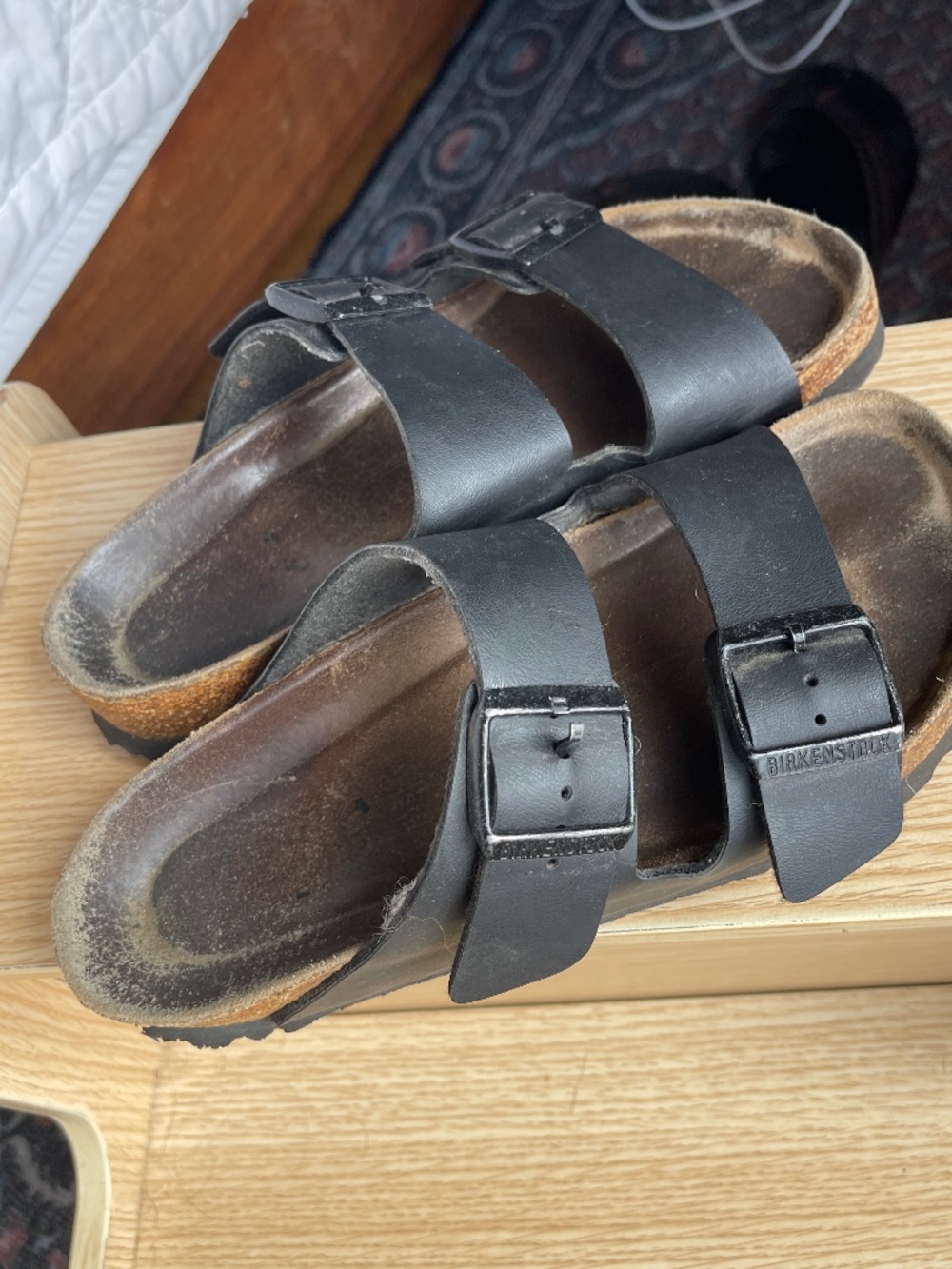 Birkenstock Arizonas - Black Size 38